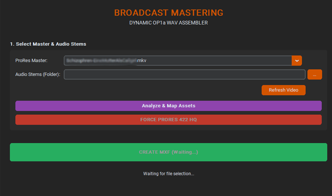 Broadcast Creation Modul